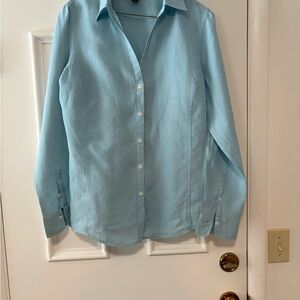 Light Blue Women's Brooks Brothers Blouse